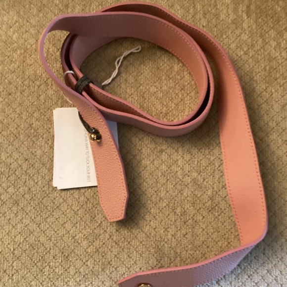 Agnona Pink leather belt - Picture 4 of 8
